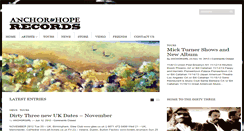 Desktop Screenshot of anchorandhope.com